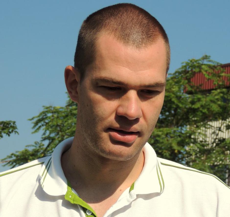 Uroš Slokar slovenska košarkarska reprezentanca Mundobasket | Avtor: Simon Maljevac