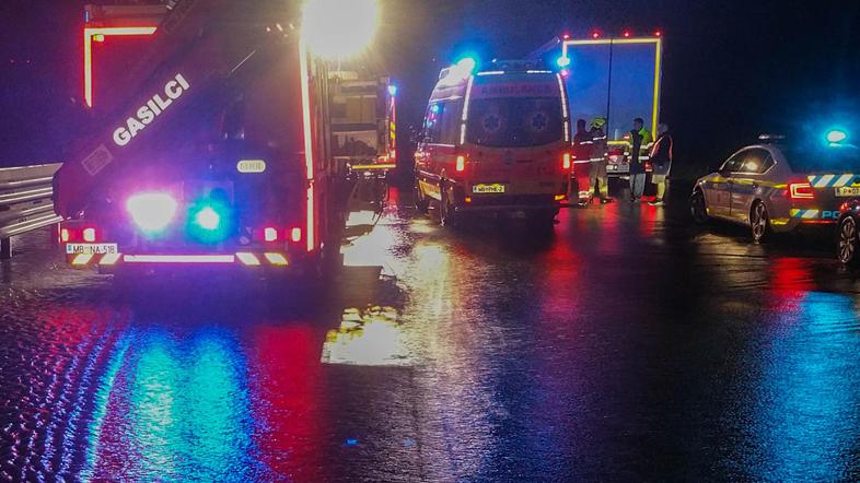 Prometna nesreča na štajerski avtocesti