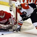 Chris Osgood je imel slab dan.