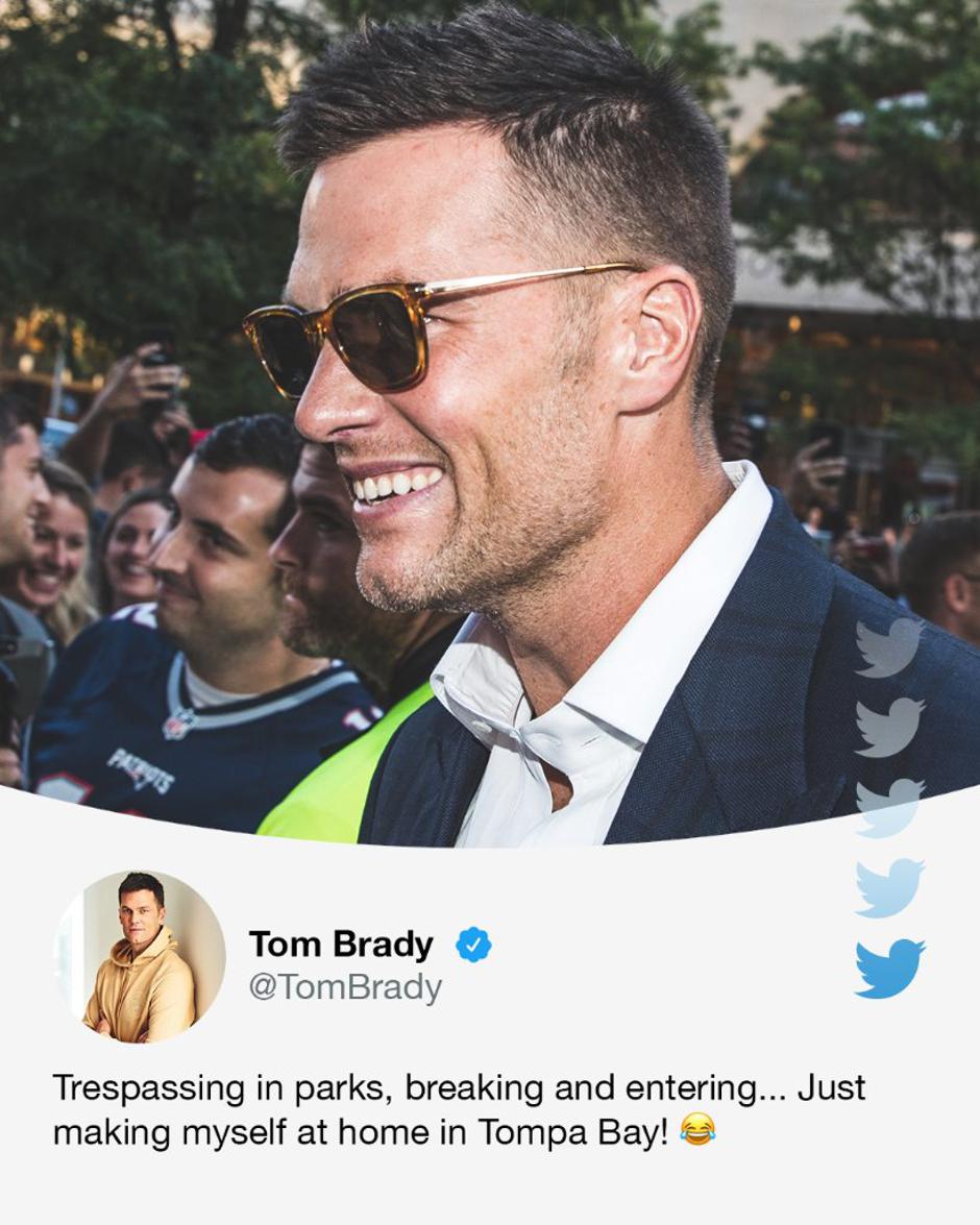 Tom Brady | Avtor: Reševalni pas/Twitter