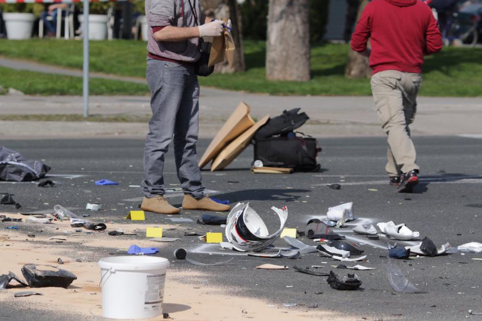 prometna nesreča Zaloška