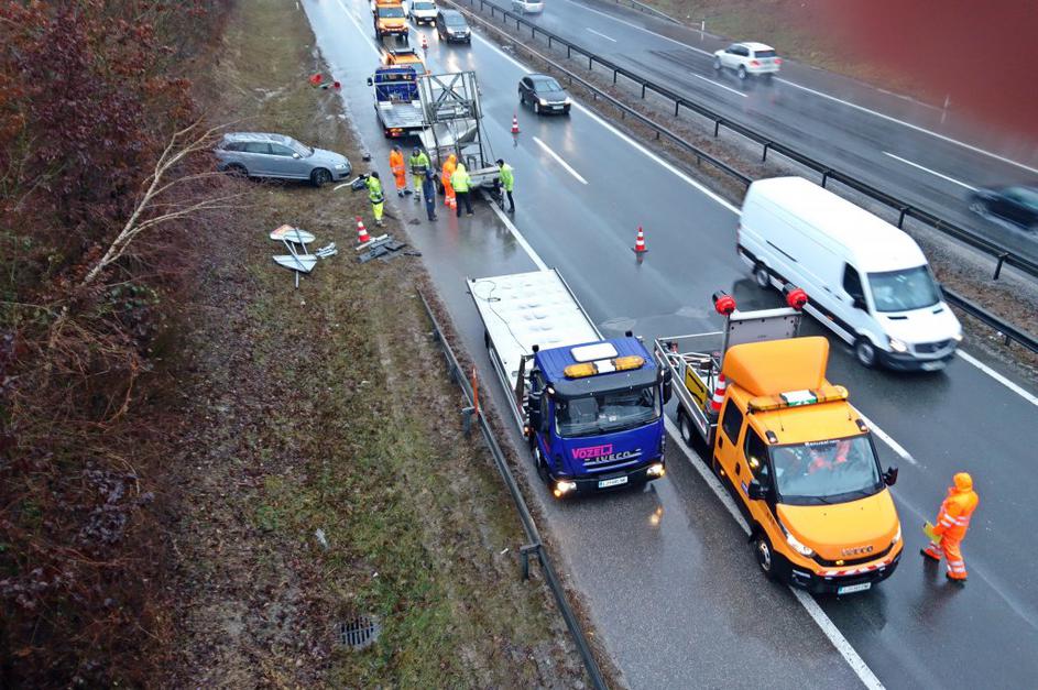 Nesreča na obvoznici