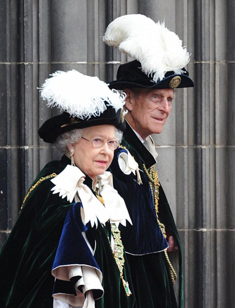 kraljica Elizabeta, princ Philip | Avtor: FameFlynet
