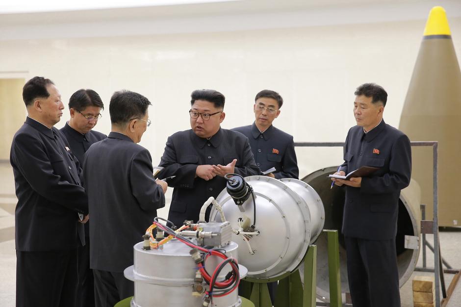 Kim Jong-un vodikova bomba | Avtor: EPA