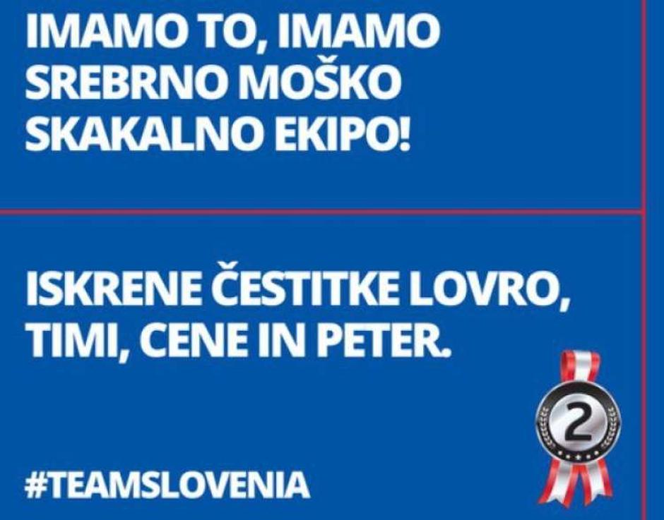 Počivalškova objava | Avtor: Facebook