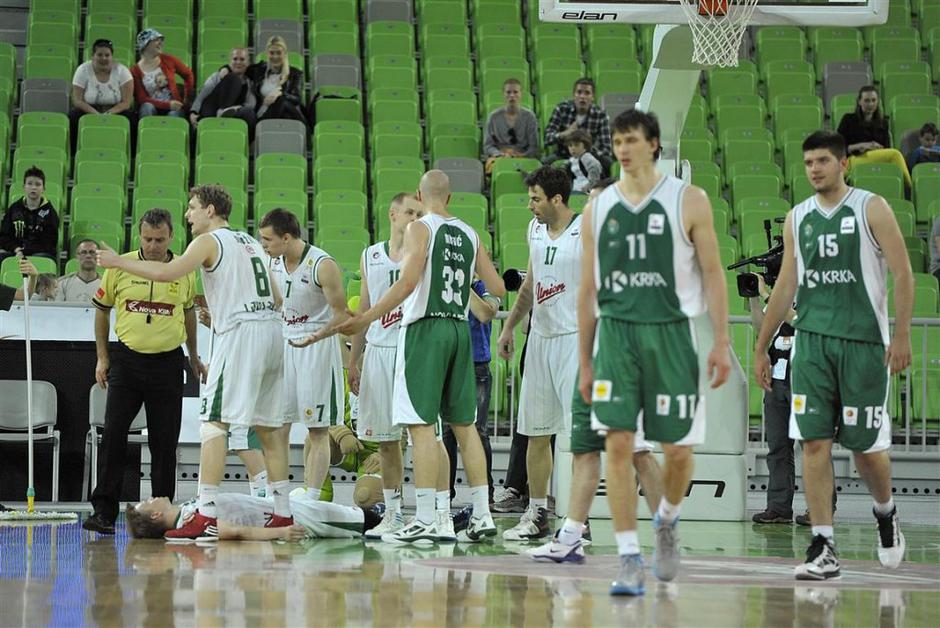Lučić Murić Salin Union Olimpija Krka liga Telemach finale Rannikko Blažič | Avtor: Anže Petkovšek