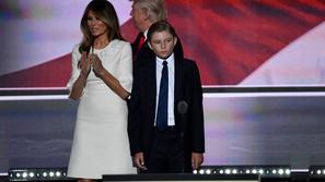 Barron Trump, Melania Trump