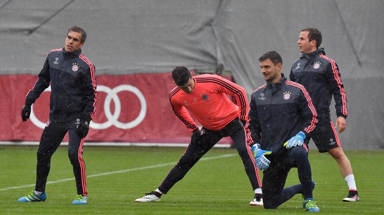 Robert Lewandowski Ivan Lučić Mario Götze Philipp Lahm Bayern München