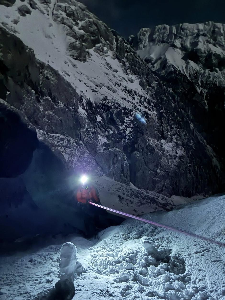 GRS Kranj: Nočno reševanje na Kočni | Avtor: GRS Kranj