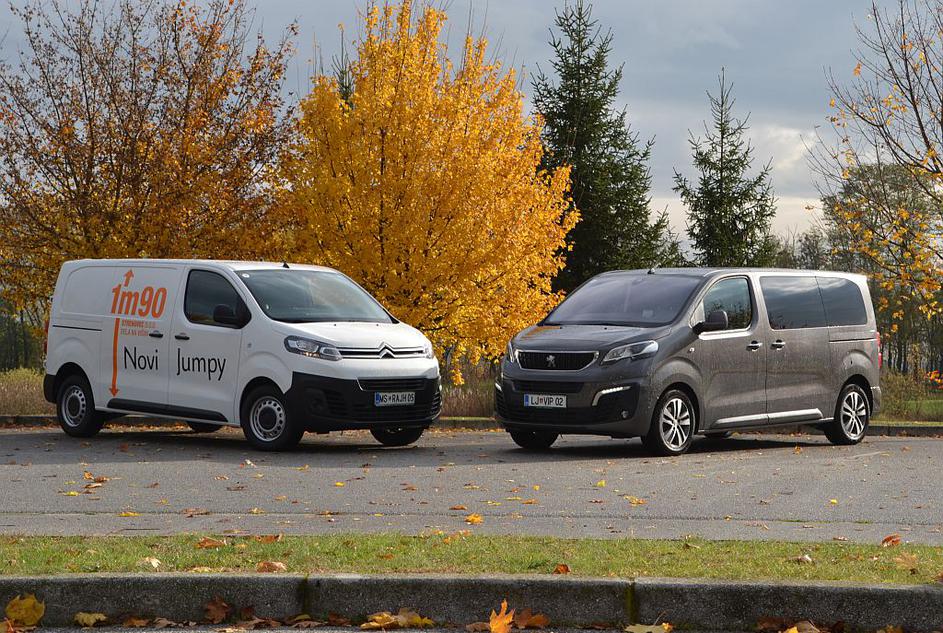 Peugeot traveller in citroën jumpy