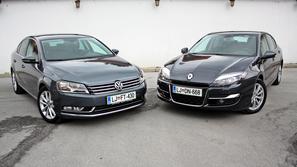 Primerjalni test VW passata in renault lagune