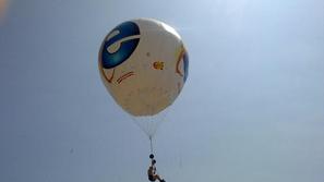 NT-konferenco v Portorožu je spremljal tudi poseben balon, poslikan z logotipom 