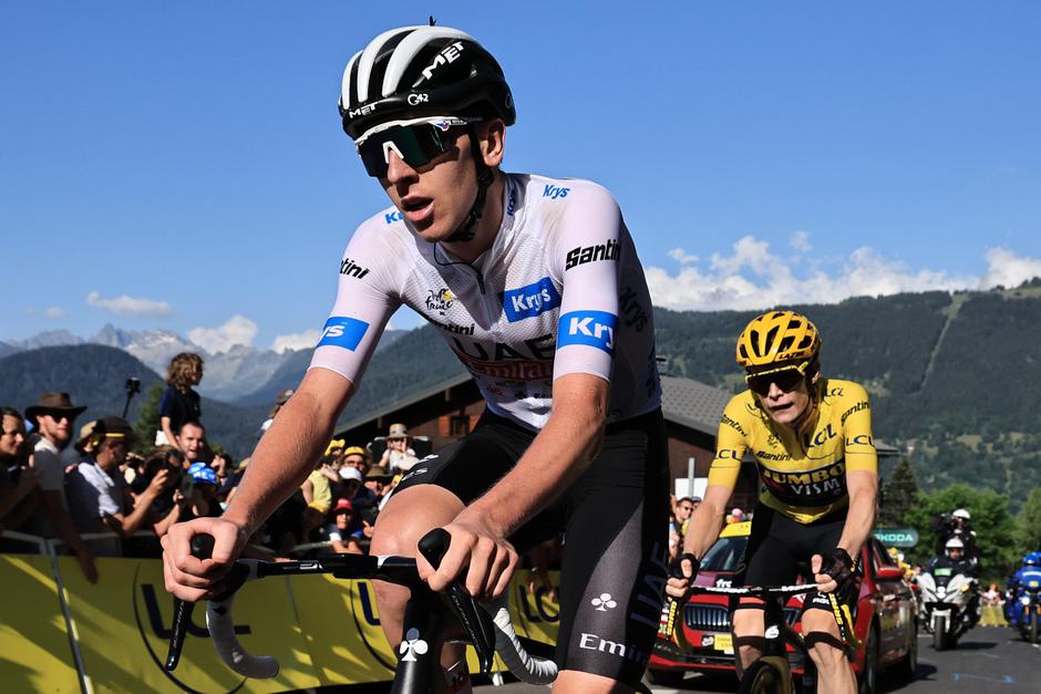 Vingegaard Pogačar | Avtor: Epa