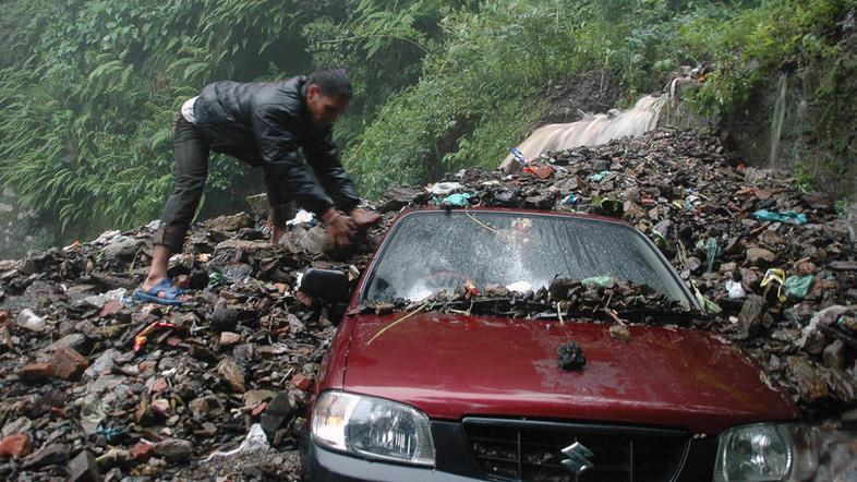 Shuanghe, zemeljski plaz, Kitajska