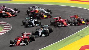 Räikkönen Verstappen VN Španije