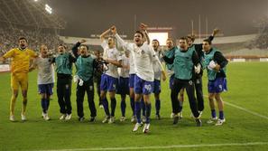 zmaga konec tekme veselje proslavljanje slavje