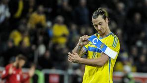 sport 20.11.13. Zlatan Ibrahimović, nogometas, Sweden's forward Zlatan Ibrahimov
