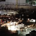 Nočna dela na gradbišču Interspara v Šiški