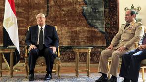 Adli Mansur Al Sisi Egipt predsednik