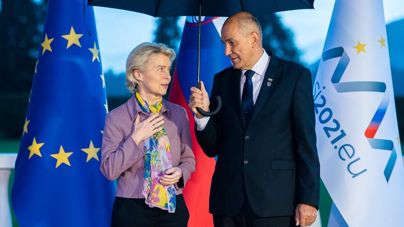 ursula von der leyen janez janša