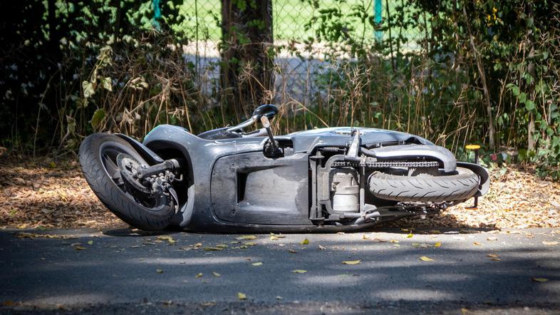 Prometna nesreča skuter