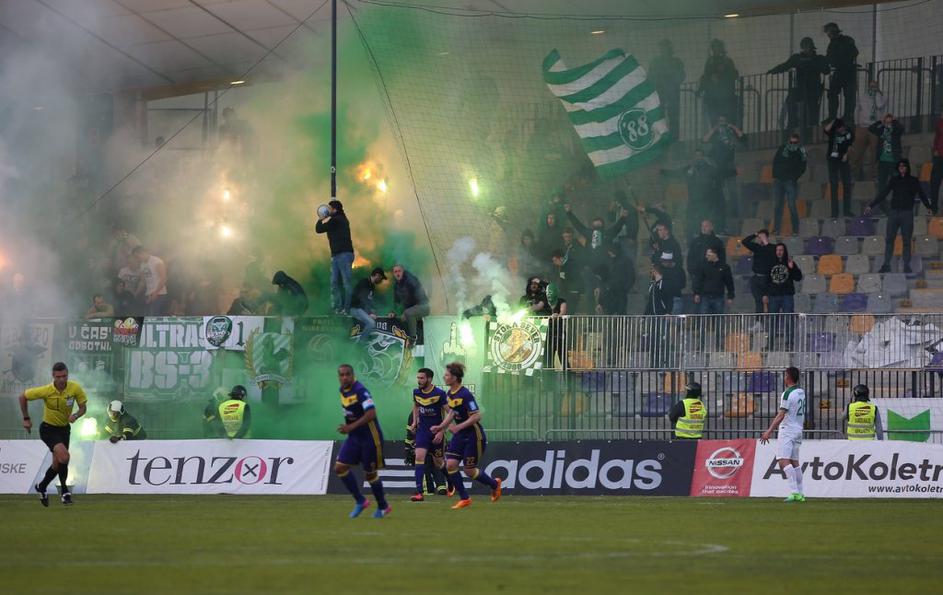 Green Dragons NK Maribor Olimpija Ljubljana Pokal Slovenije Ljudski vrt