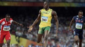 Lani na olimpijskih igrah v Pekingu je bil na sto metrov Jamajčan Usain Bolt zla
