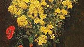 vaza cvetja, Van Gogh