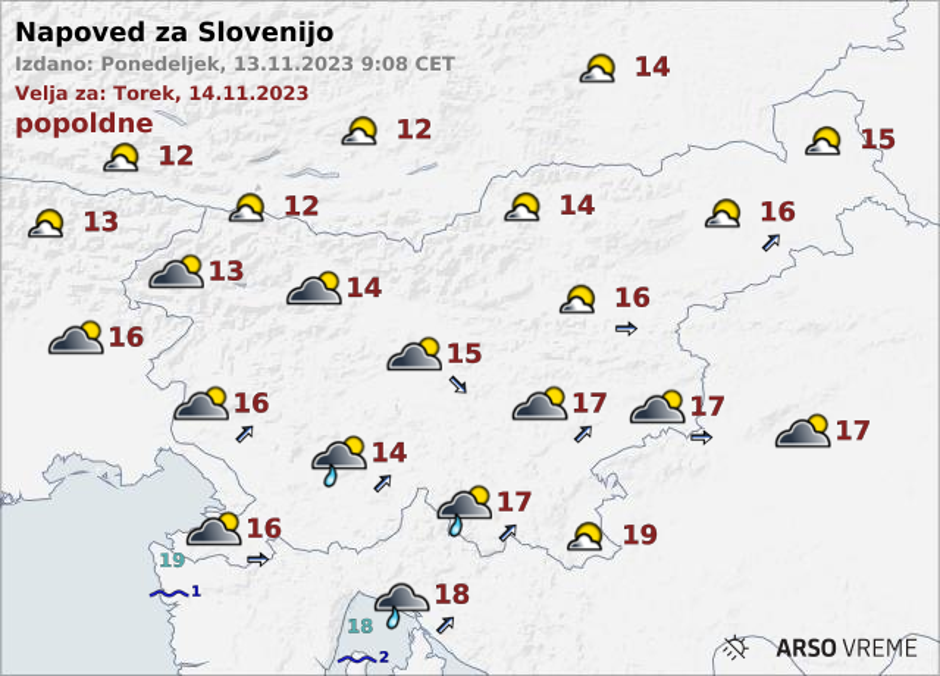 Napoved | Avtor: Arso