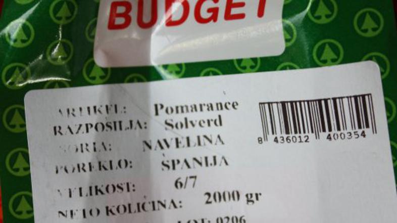 pomaranče, S-Budget