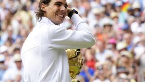 Drugič (prvič leta 2008) je Rafael Nadal osvojil turnir na sveti travi. (Foto: E