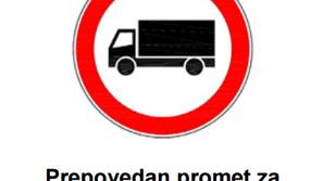 Prometni znak prepoved