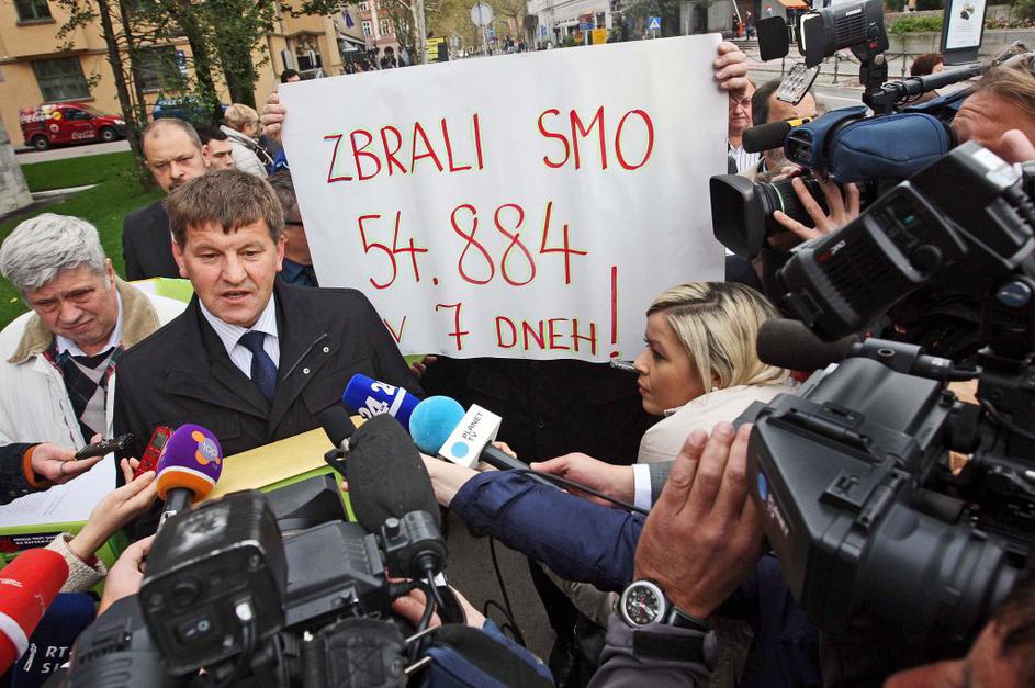 Podpisi peticije proti nepremičninskem davku