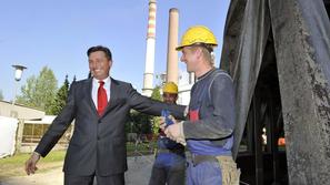 Pahor bo sprejel člane stavkovnega odbora Teša. (Foto: Gregor Katič)