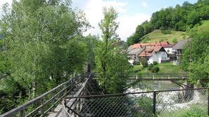 Hudičeva brv v Škofji Loki
