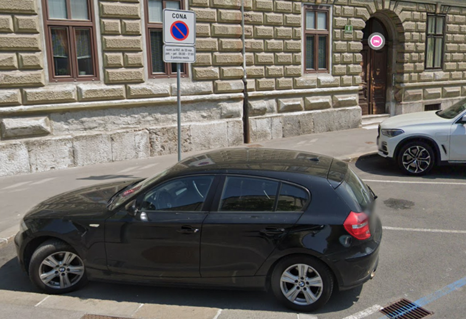 Parkiranje Erjavčeva 6 | Avtor: googlemaps