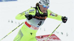 Ker je prehitela Follisovo, je Majdičeva pred zadnjim sprintom v Stockholmu prev