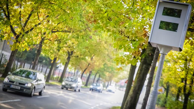 radar Slovenčeva ulica