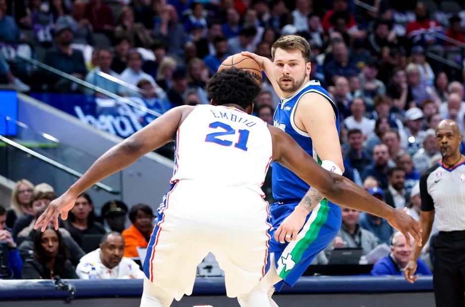 Luka Dončić Joel Embiid | Avtor: Profimedia