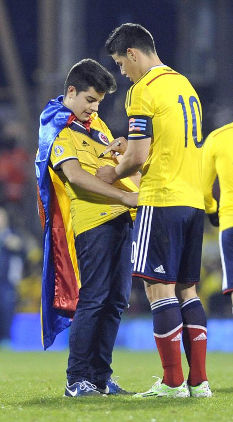 James Rodriguez Kolumbija ZDA | Avtor: EPA