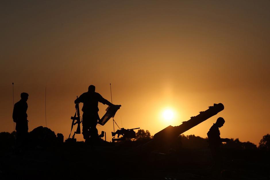 izraelski vojaki v bližini meje z Gazo | Avtor: Epa