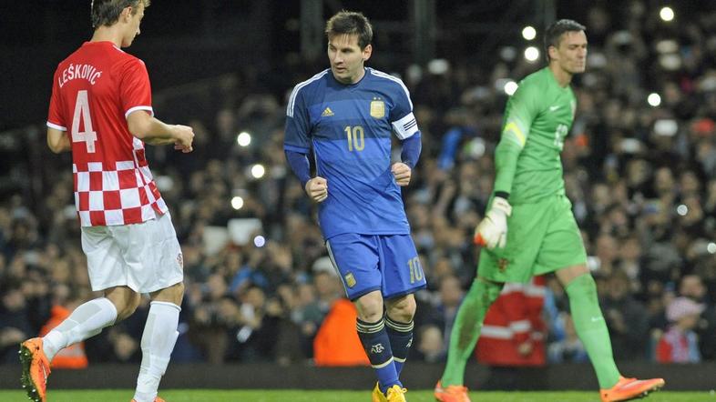 Messi Kalinić Argentina Hrvaška Upton Park