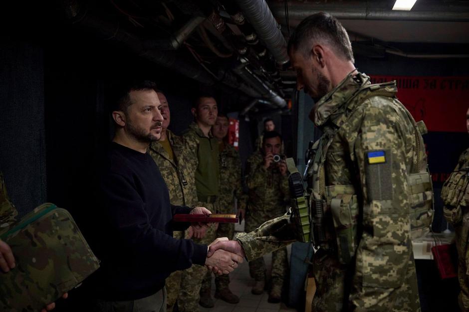 Volodimir Zelenski ukrajinska vojska vojaki | Avtor: Profimedia