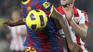 V letošnji sezoni je Abidal odigral 35 tekem in zabil svoj prvi uradni gol za Ba