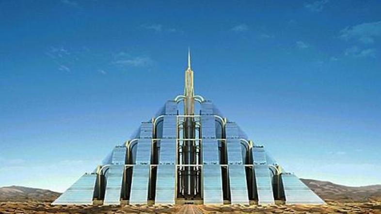 Znanstvena fantastika postane resničnost v piramidi za milijon ljudi?