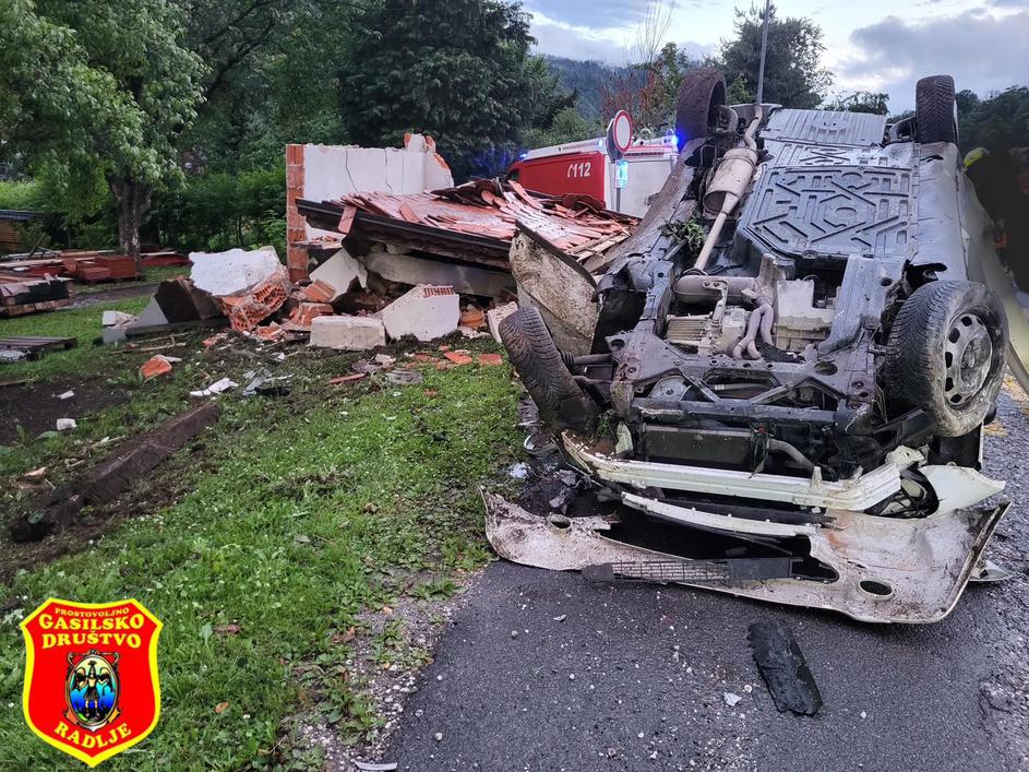 Prometna nesreča v Muti