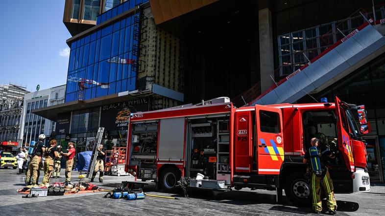 požar Oxy Bruselj