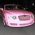 Paris Hilton - Bentley cabriolet