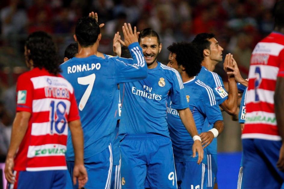 Ronaldo Benzema Marcelo Granada Real Madrid Liga BBVA Španija liga prvenstvo