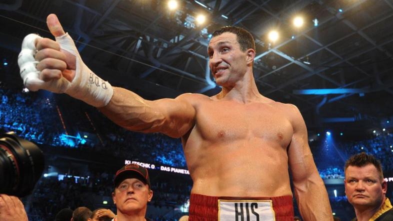 Kličko Pianeta WBO WBA IBF naslov prvaka Mannheim